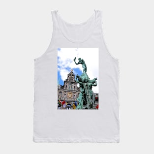 Brabo Fountain - Antwerp, Belgium (III) Tank Top